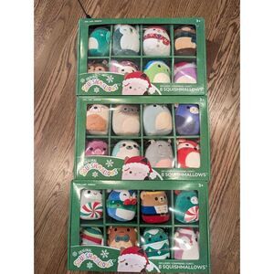 SQUISHMALLOWS Ornaments | 24 Pack | Collectible Holiday Gift NEW! 2024 Christmas